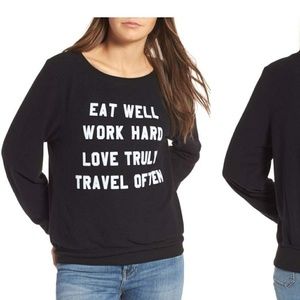 PINK-Wildfox Mantra jumper size S